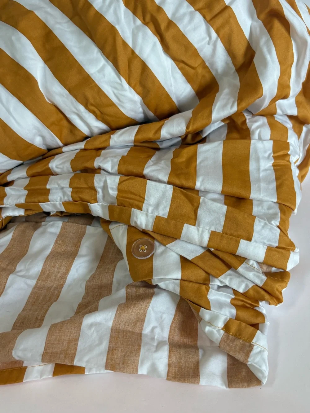 NWOT Anthropologie Organic Cotton Sateen Printed Duvet Cover Size Queen